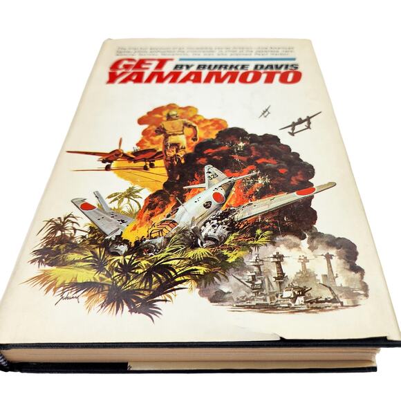 Get Yamamoto Hardcover Book 1969 By Burke Davis Dust Jacket Random House - Picture 2 of 5